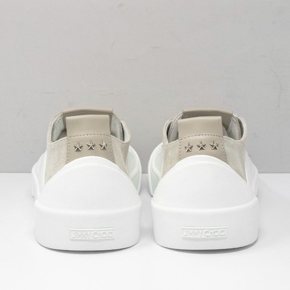 Jimmy Choo V.B.C Natural Linen Lace Up Sneakers - Size 42 (9 US) - Picture 6 of 7